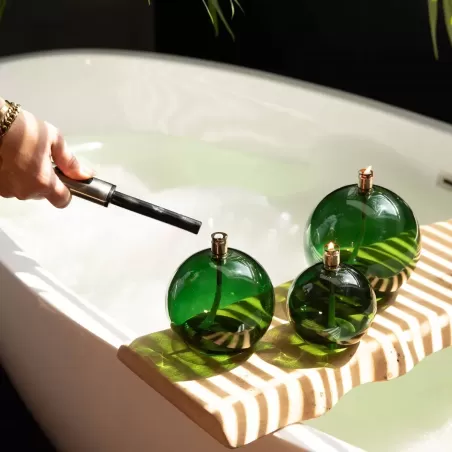 Lampă Ulei Bilă Verde S