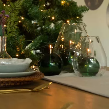 Lampă Ulei Bilă Verde S