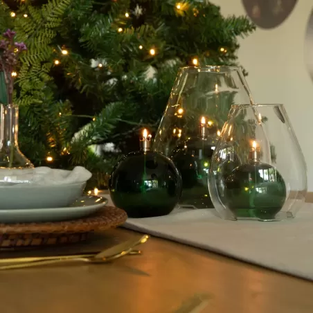 Lampă Ulei Bilă Verde S