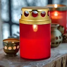 Candelă de Plastic V1-50 Roșie 2