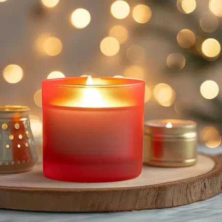 Candelă de Plastic 4 set Roșu