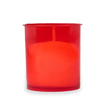 Candelă de Plastic 4 set Roșu
