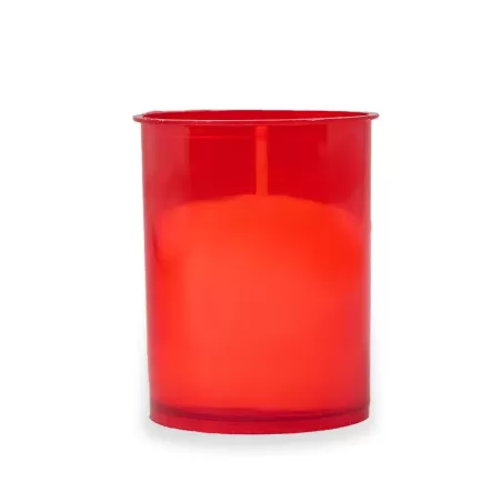 Candelă de Plastic 10 set Roșu