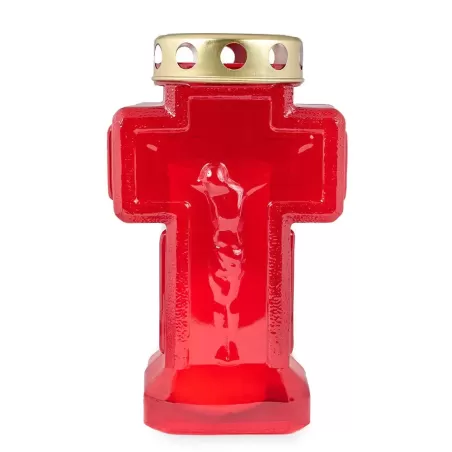 Candelă de Plastic Cruce