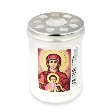 Candelă de Plastic T20 Albă