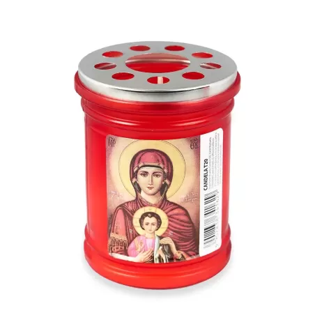 Candelă de Plastic T20 Roșie