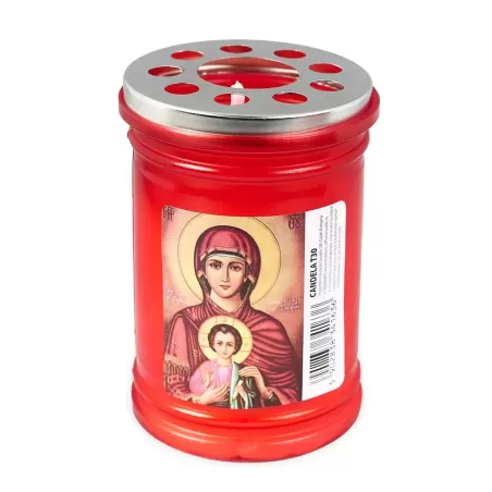 Candelă de Plastic T30 Roșie
