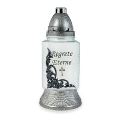 Candelă din Sticlă Z479 "REGRETE ETERNE"