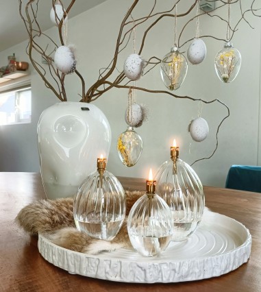 Lampă cu Ulei Ovală Elegantă S