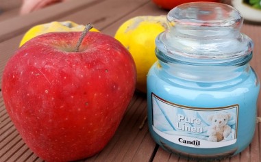 Borcane Mici de Sticlă cu Lumânări