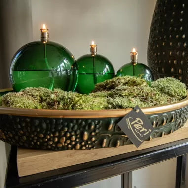 Lampă Ulei Bilă Verde L