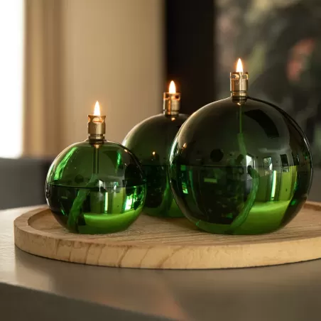 Lampă Ulei Bilă Verde L