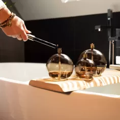 Lampă Ulei Bilă Maro M