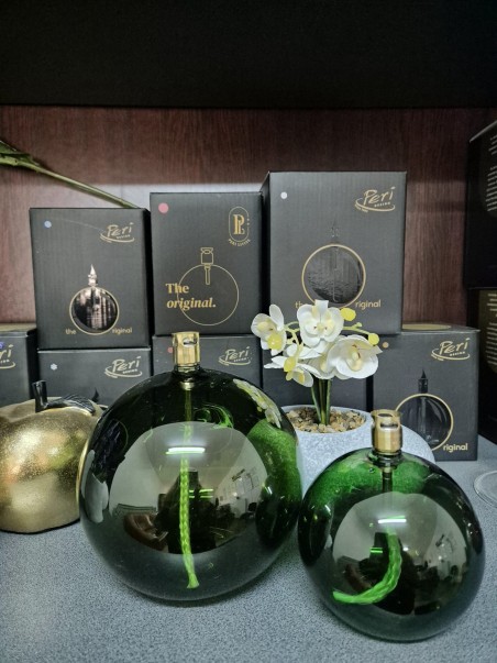 Lampă Ulei Bilă Verde S