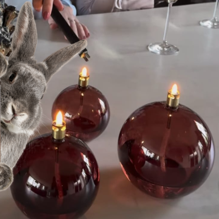 Set Lămpi Bilă Amarant + Ulei de parafină interior 500ml GRATUIT