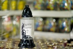 Candelă din Sticlă Z479 "REGRETE ETERNE" 2