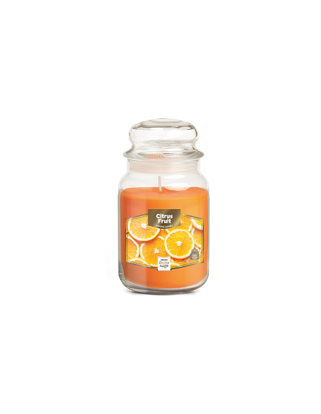 Borcane Mari de Sticlă cu Lumânări