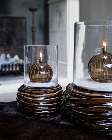 Lampă Ulei Bilă Eleganta Maro S