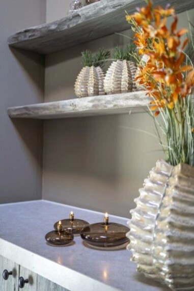 Lampă Modernă Disc Maro L