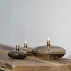 Lampă Modernă Disc Maro L