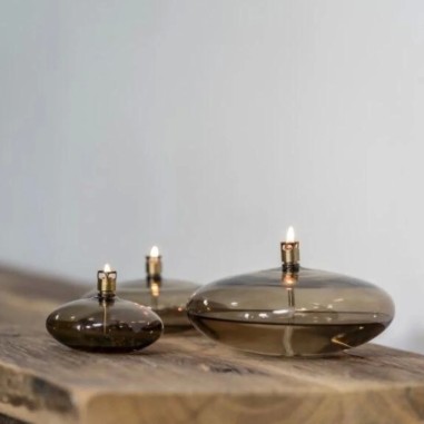 Lampă Modernă Disc Maro L