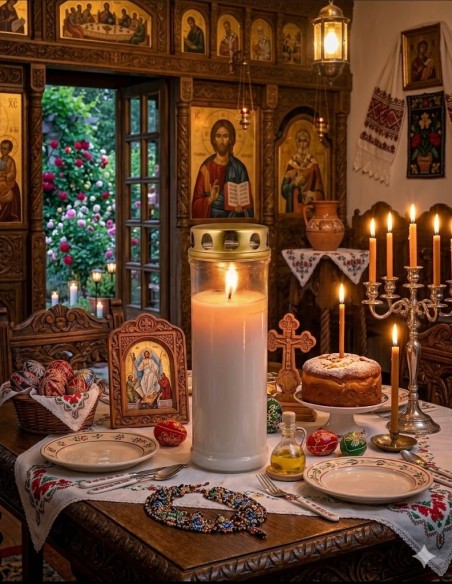 Candelă de Plastic 60LL Albă