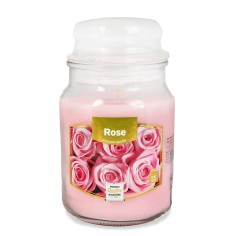 Borcane Mari de Sticlă cu Lumânări